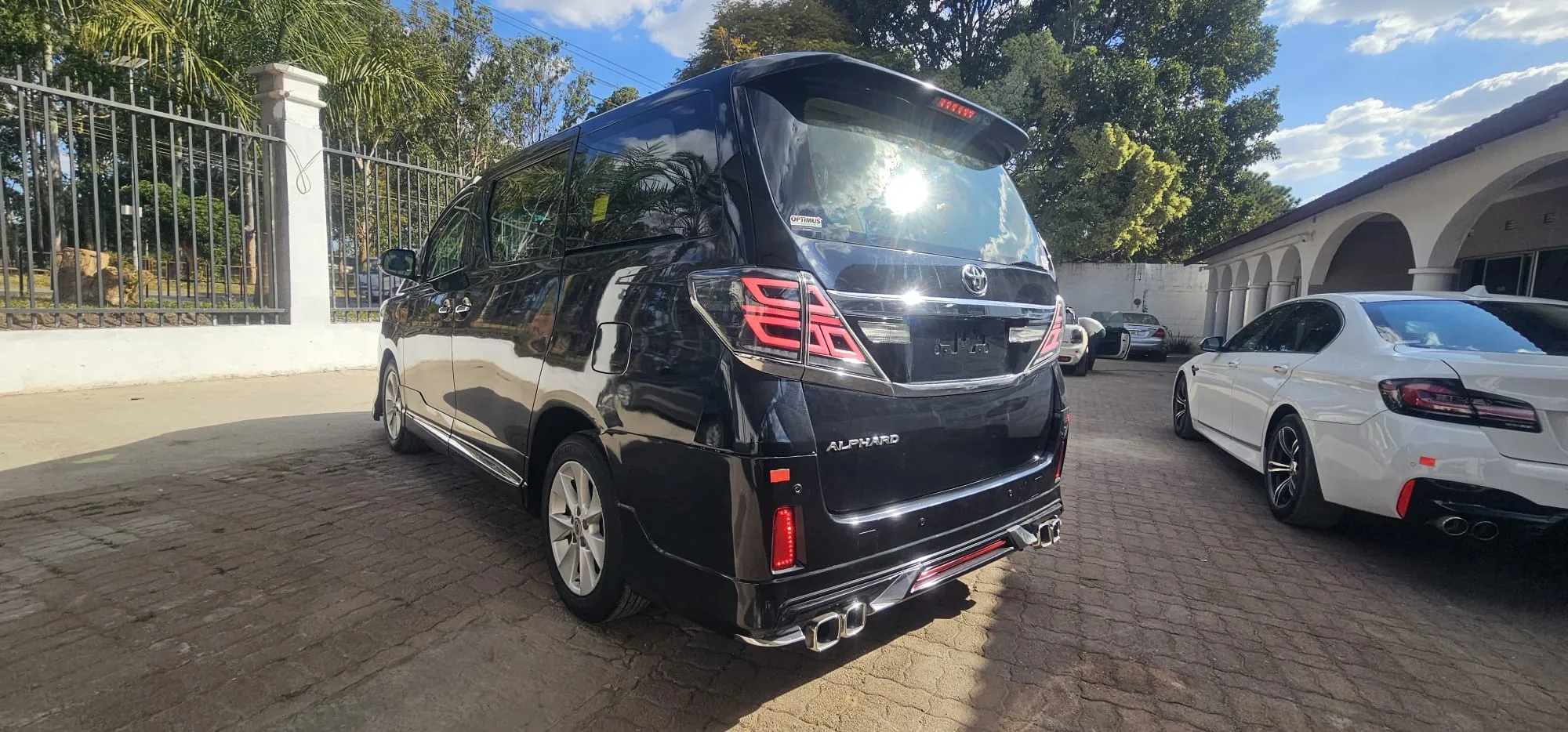 Zambia used car sale 2014 Toyota Alphard 2