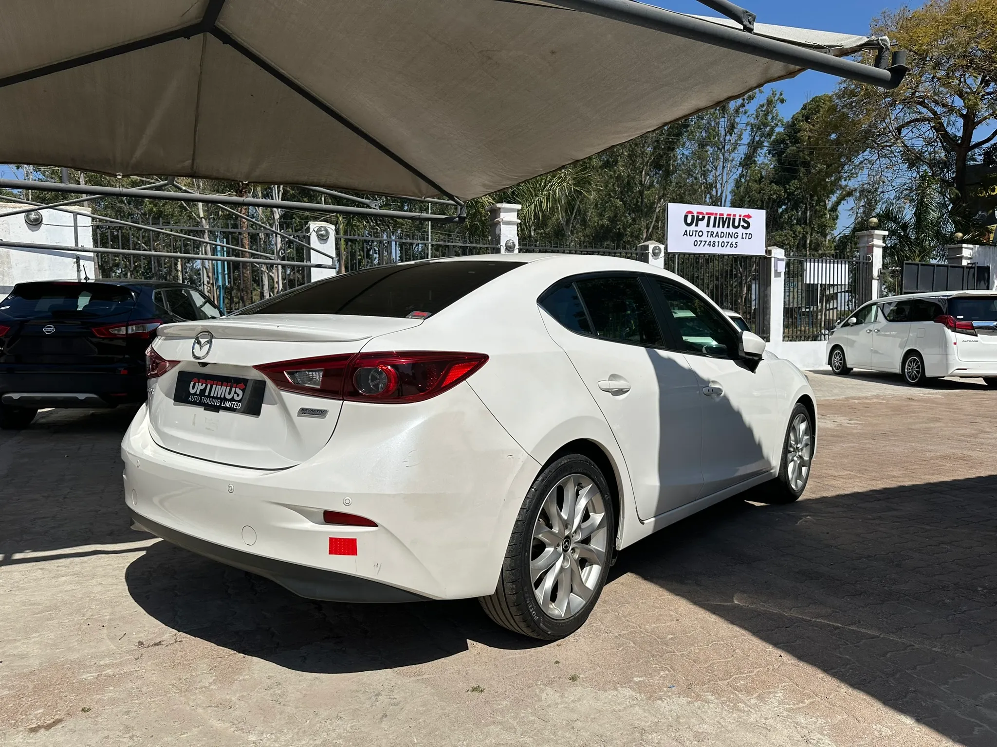 Zambia used car sale 2015 Mazda 3 4
