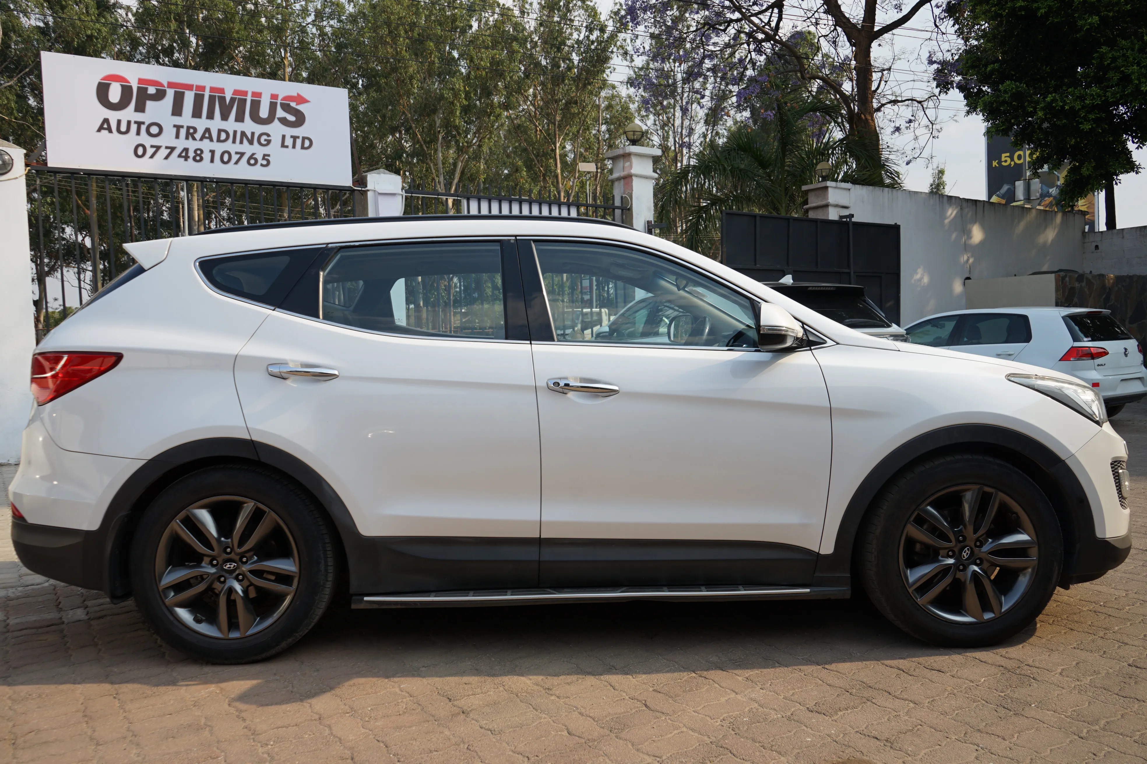 Zambia used car sale 2015 Hyundai SantaFe 5