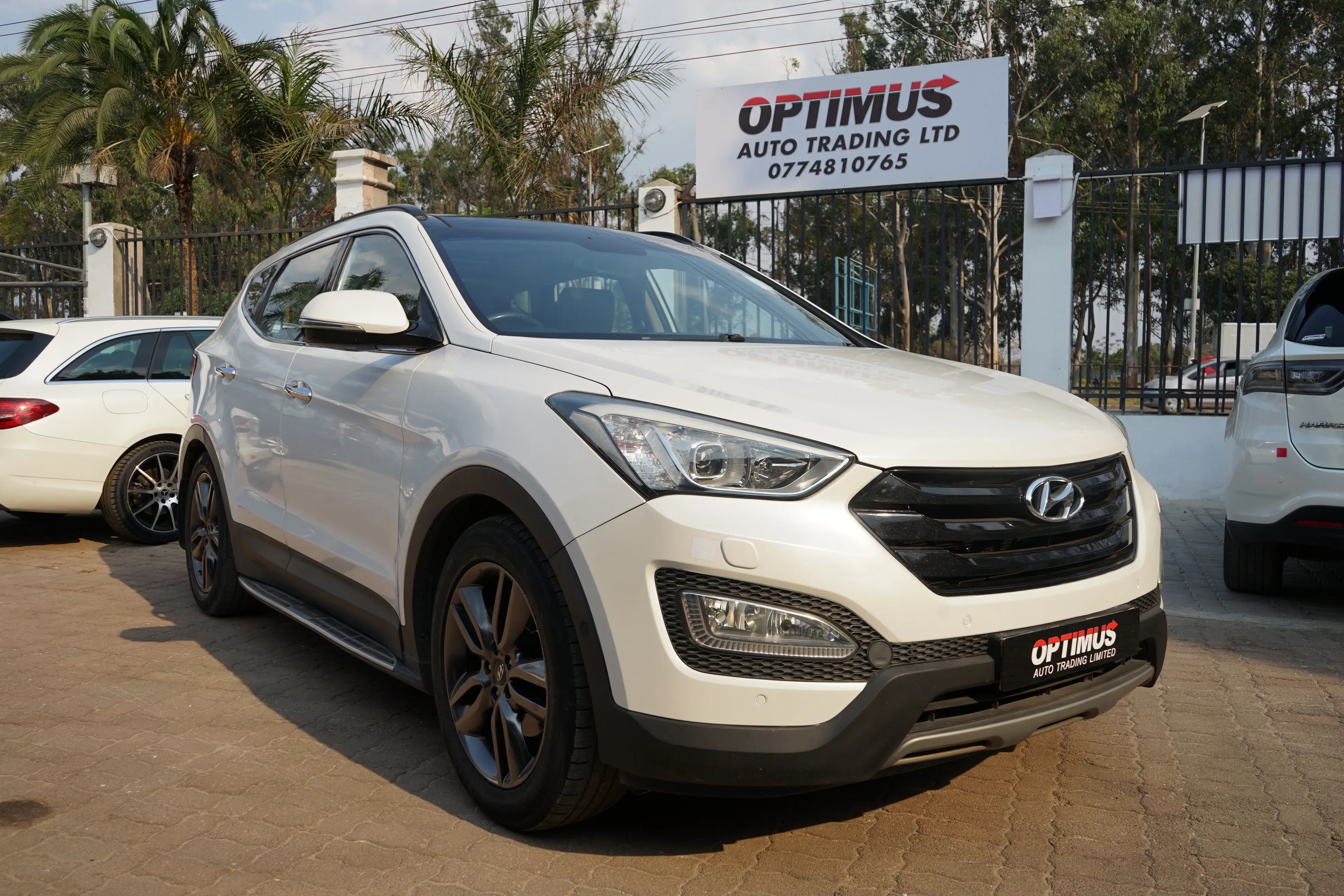 Zambia used car sale 2015 Hyundai SantaFe 6