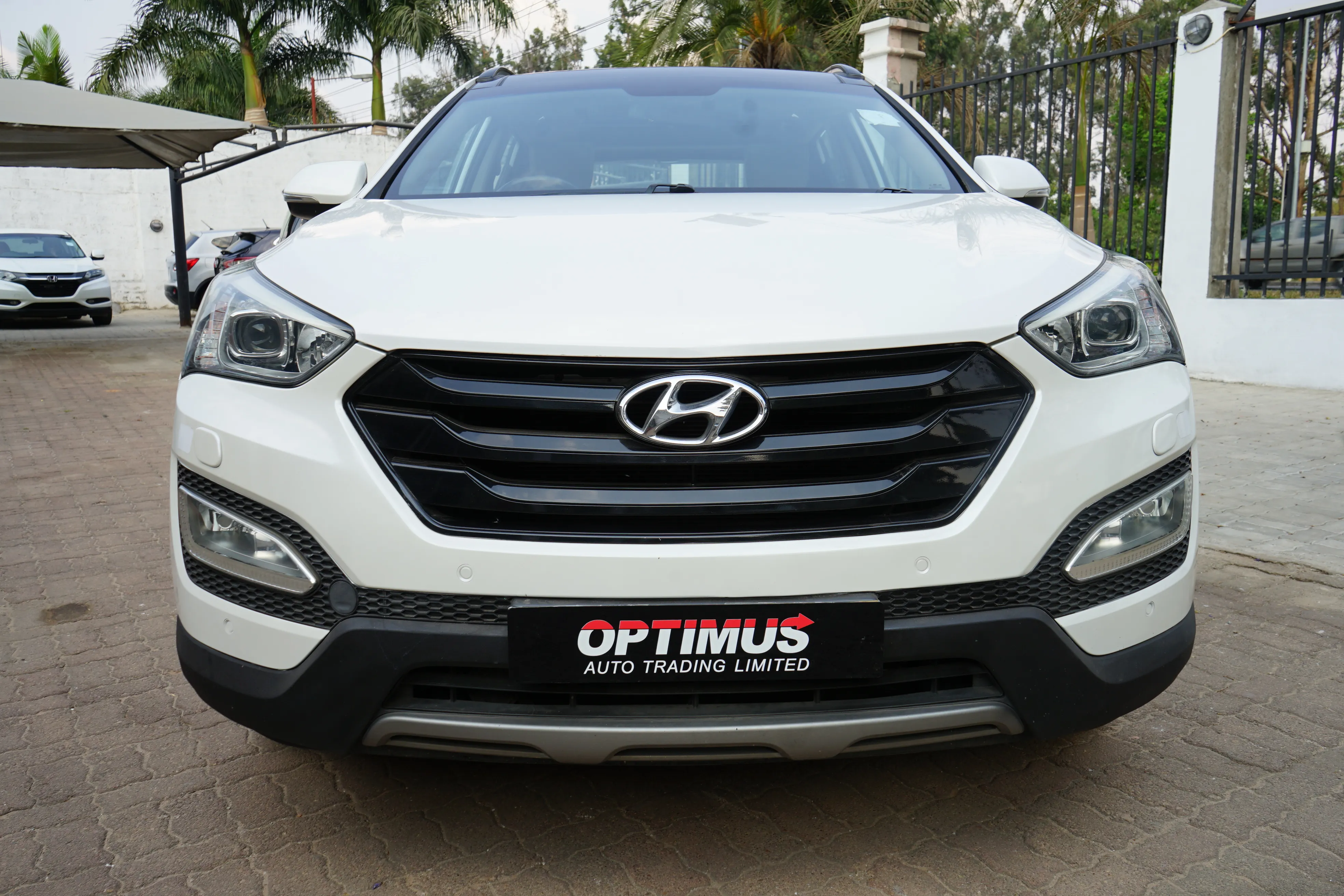 Zambia used car sale 2015 Hyundai SantaFe 7