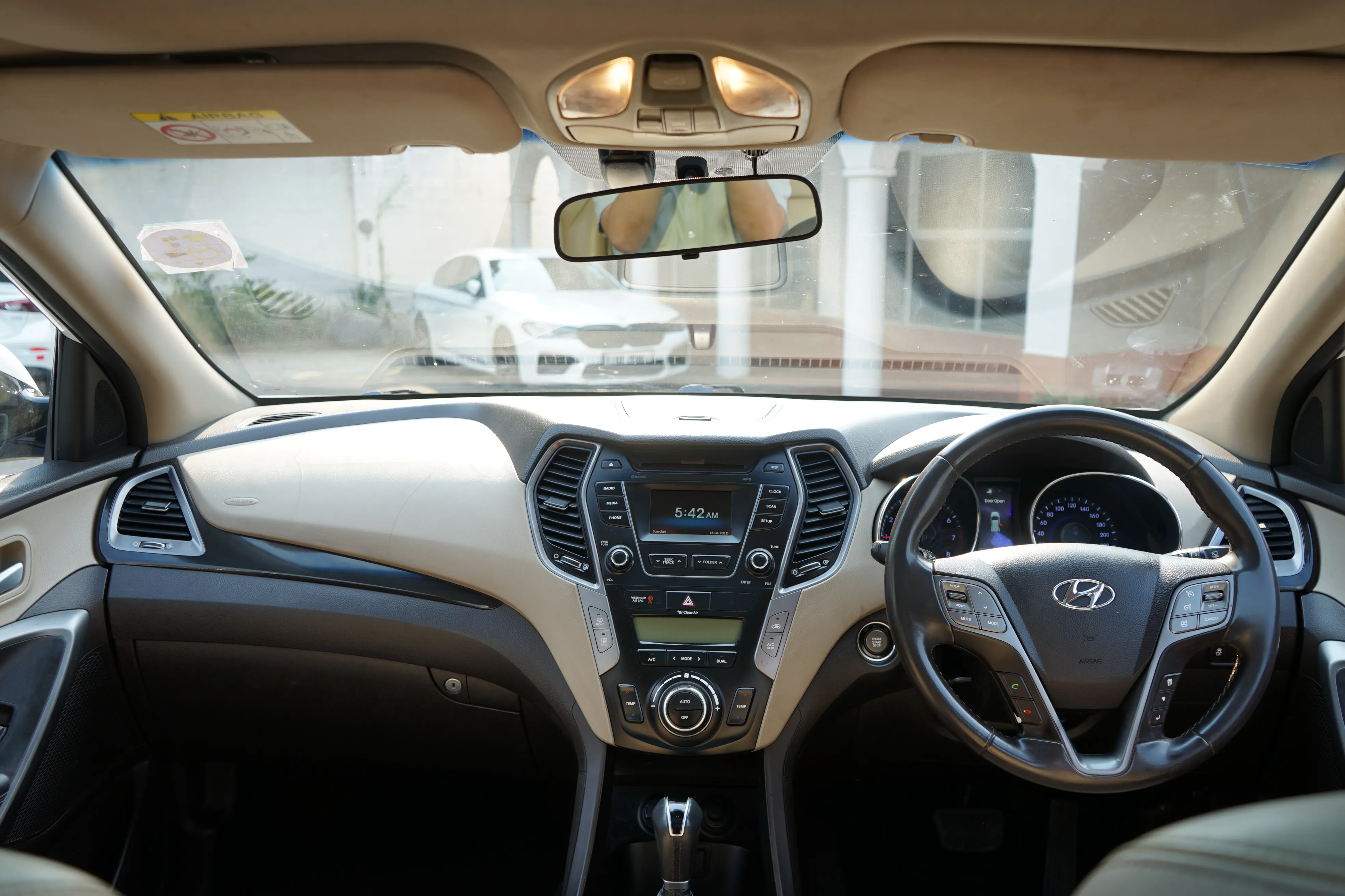 Zambia used car sale 2015 Hyundai SantaFe 12
