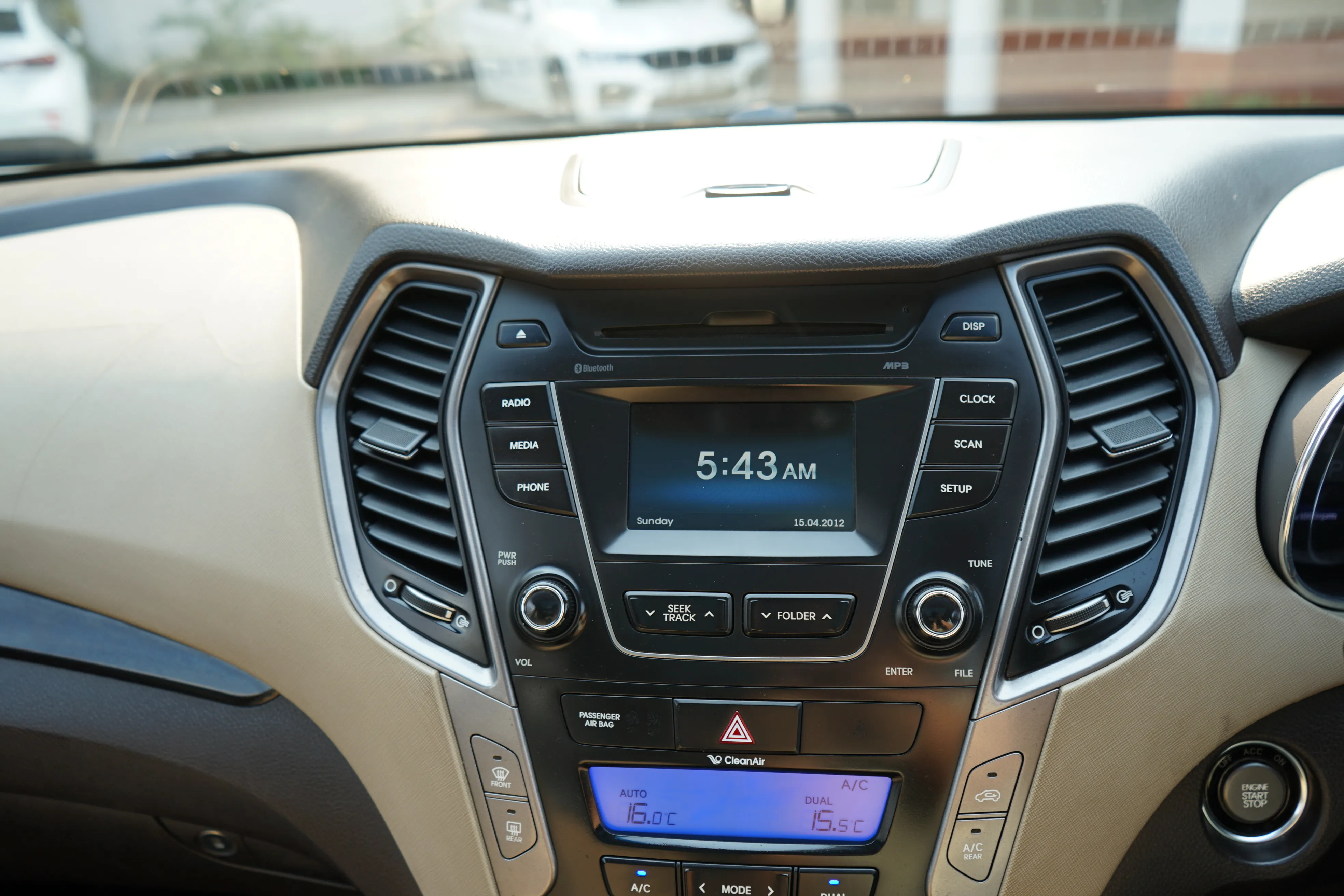 Zambia used car sale 2015 Hyundai SantaFe 13