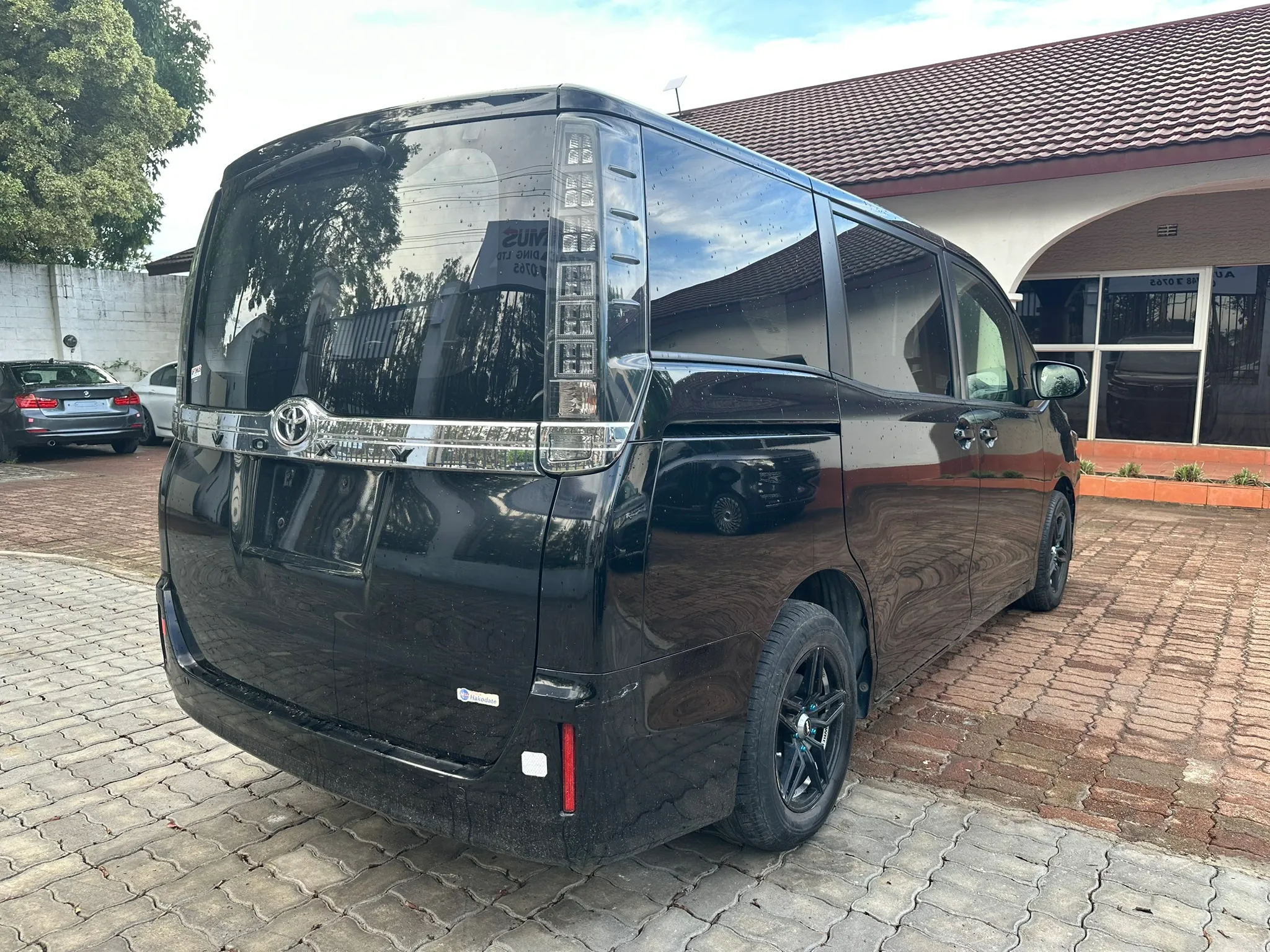 Zambia used car sale 2014 Toyota Voxy 4