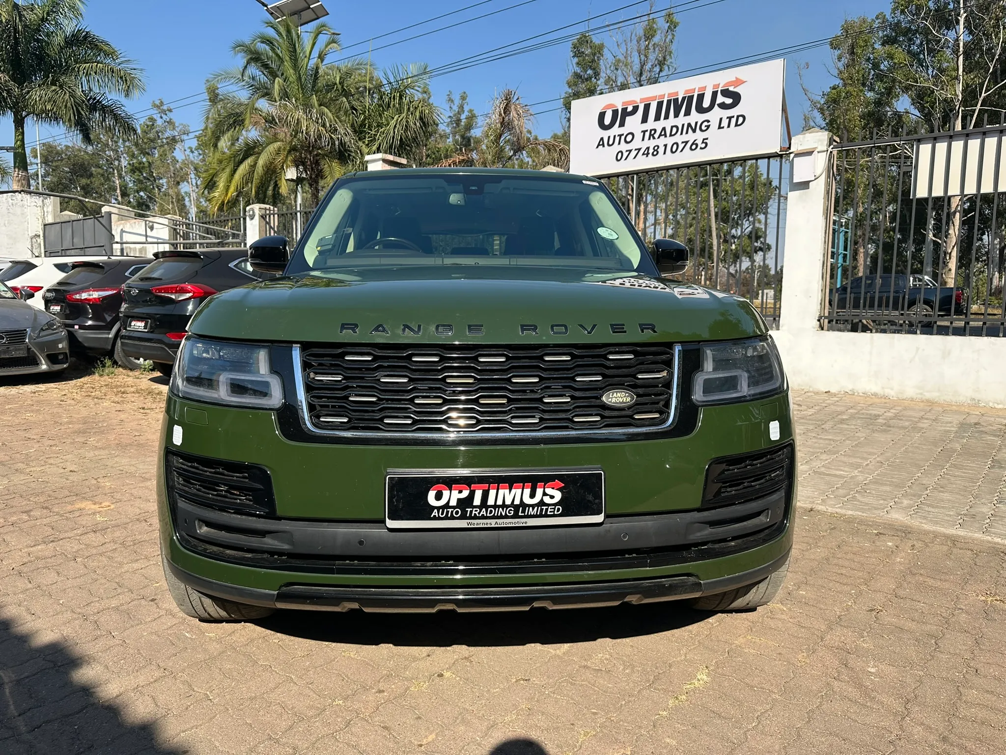 Zambia used car sale 2015 Land Rover Range Rover Vogue 7