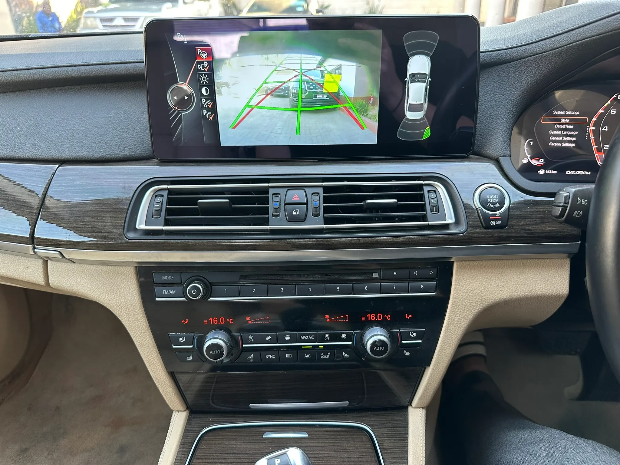 Zambia used car sale 2015 BMW 7 Series 16