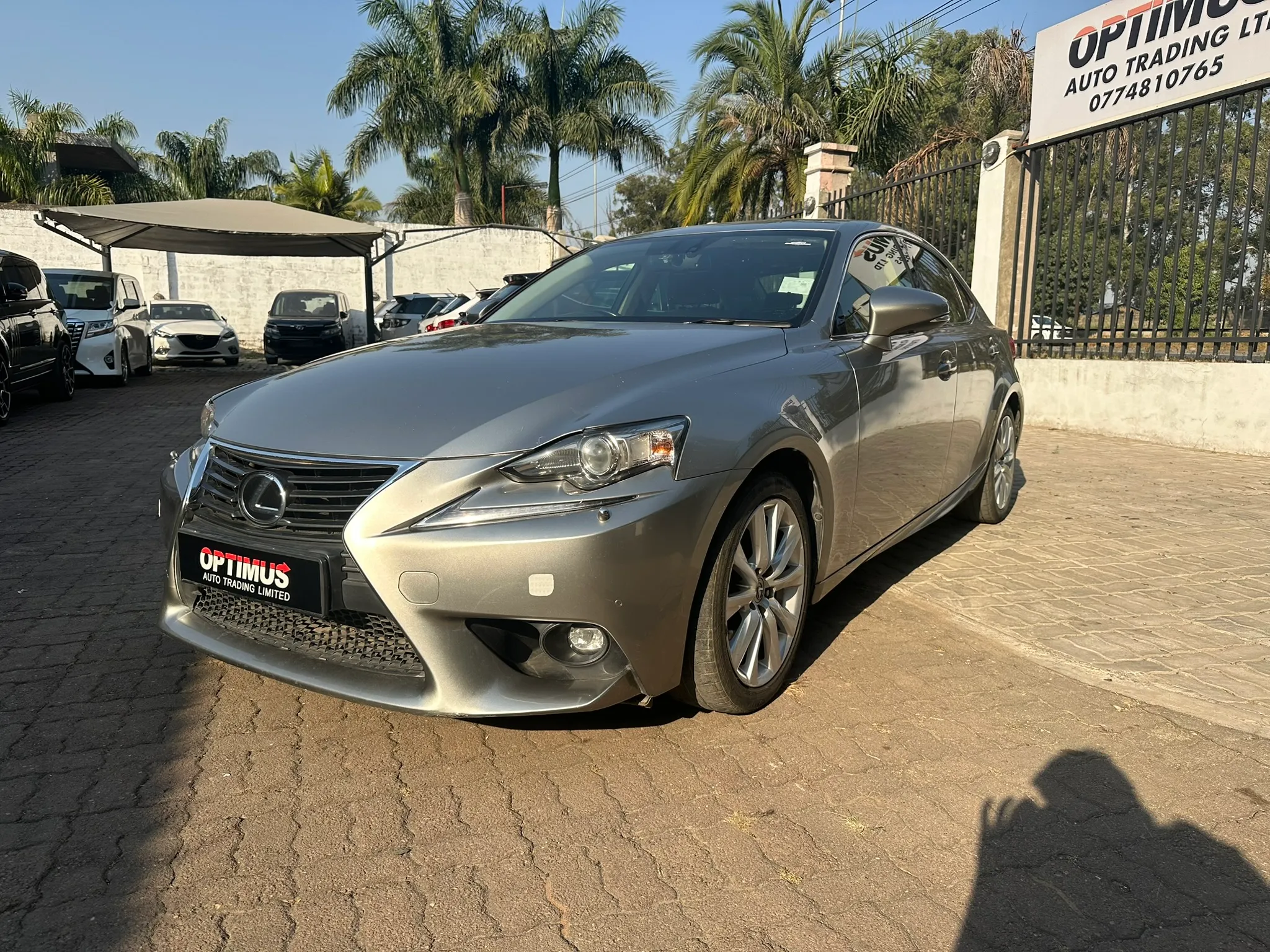 Zambia used car sale 2016 Lexus IS200T