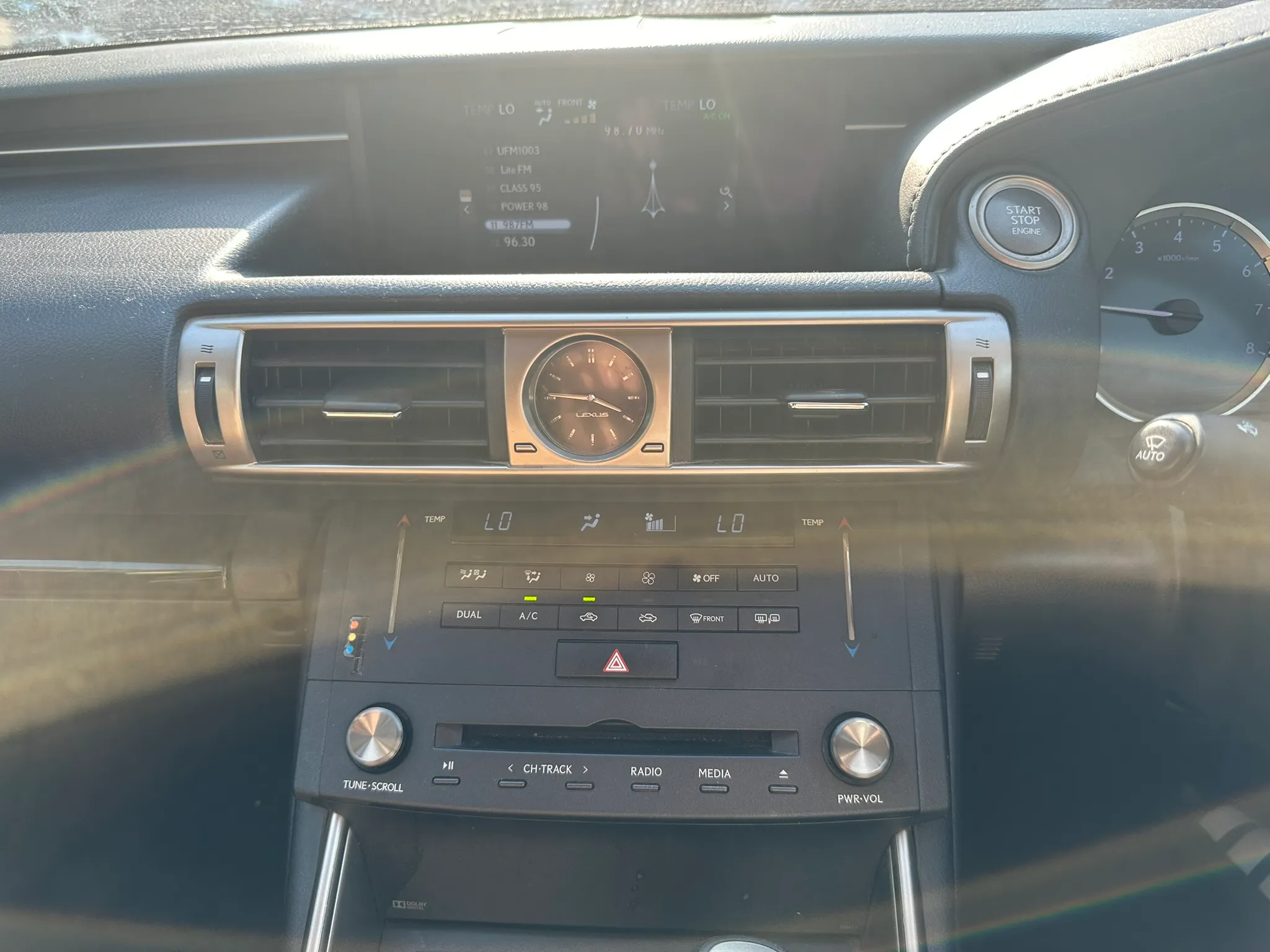 Zambia used car sale 2016 Lexus IS200T 19