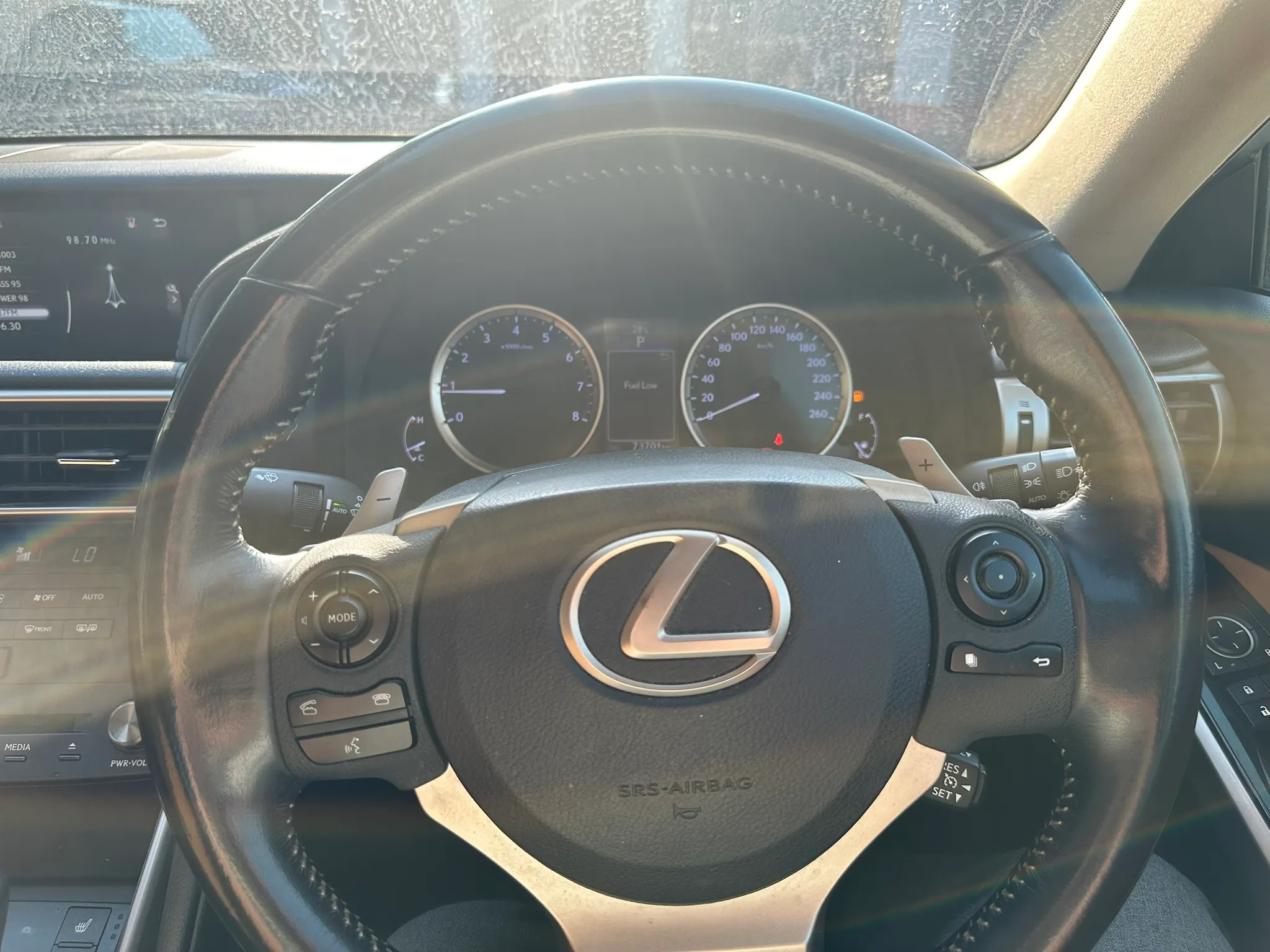 Zambia used car sale 2016 Lexus IS200T 21