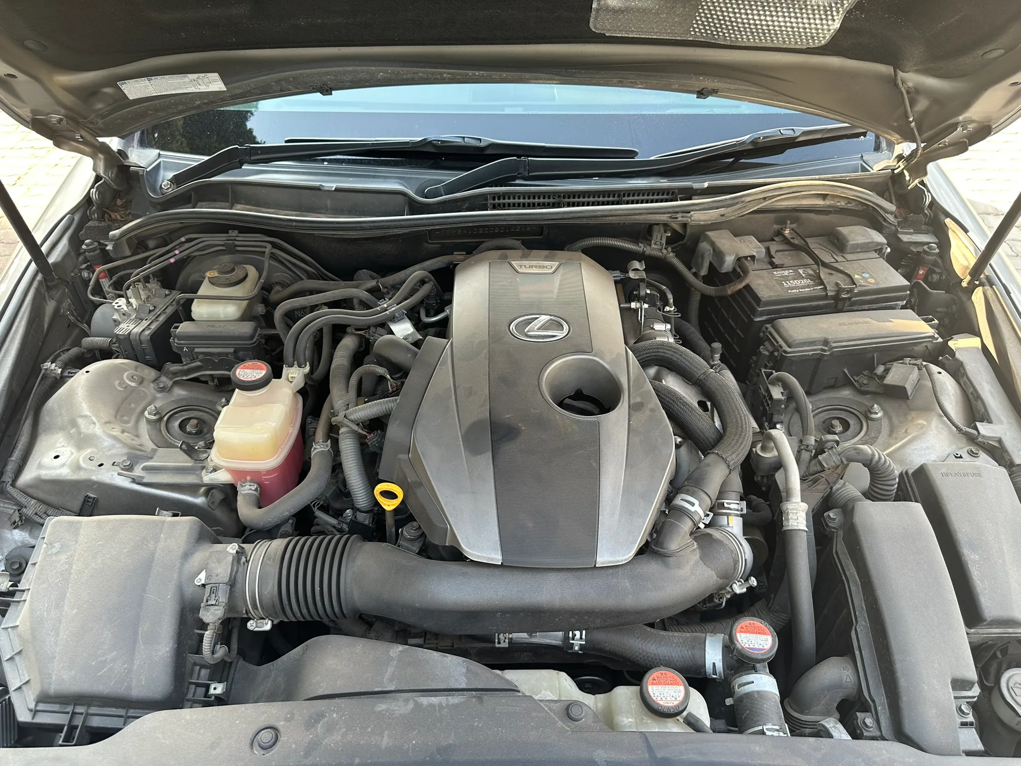 Zambia used car sale 2016 Lexus IS200T 23